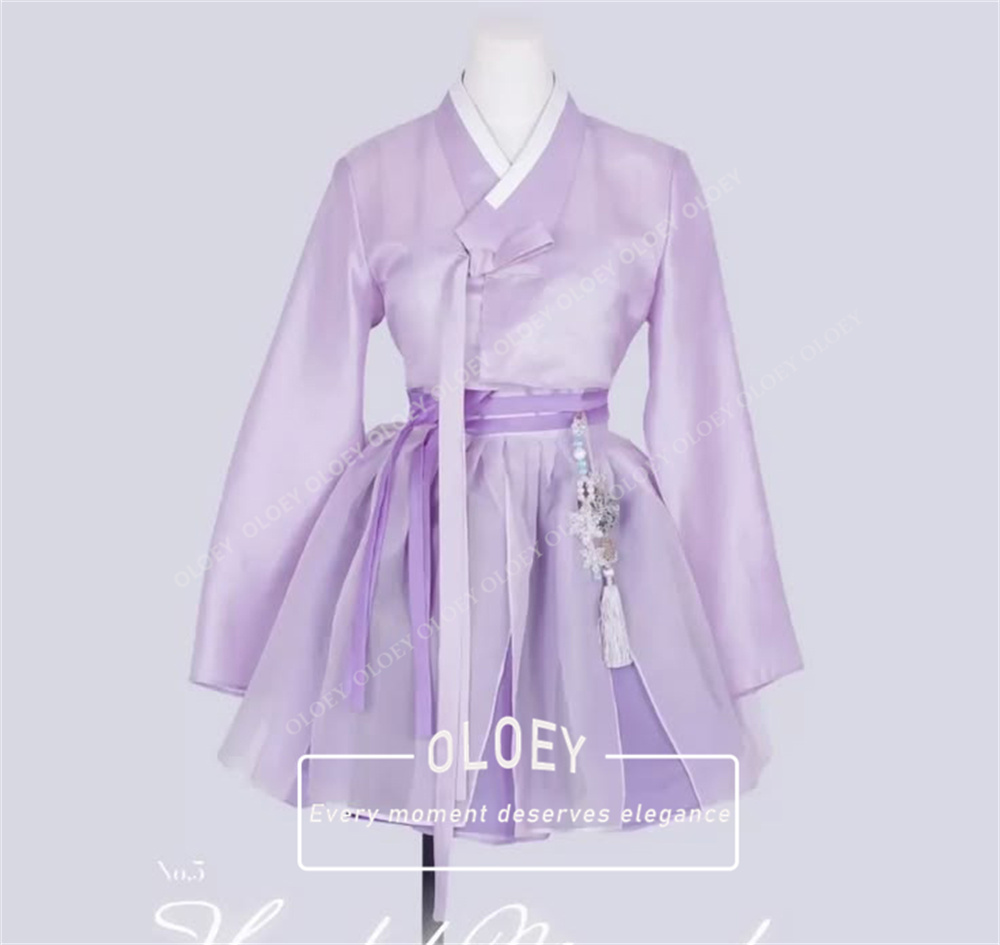 Hanbok Modern Set - OLOEY Vintage Hanbok Koreaanse Performance korte