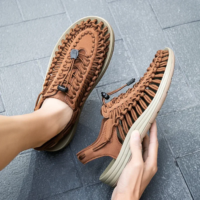 Men'S Ethnic Fashion Trends - 2026 Heren Charms Sandalen Zomer Nieuwe