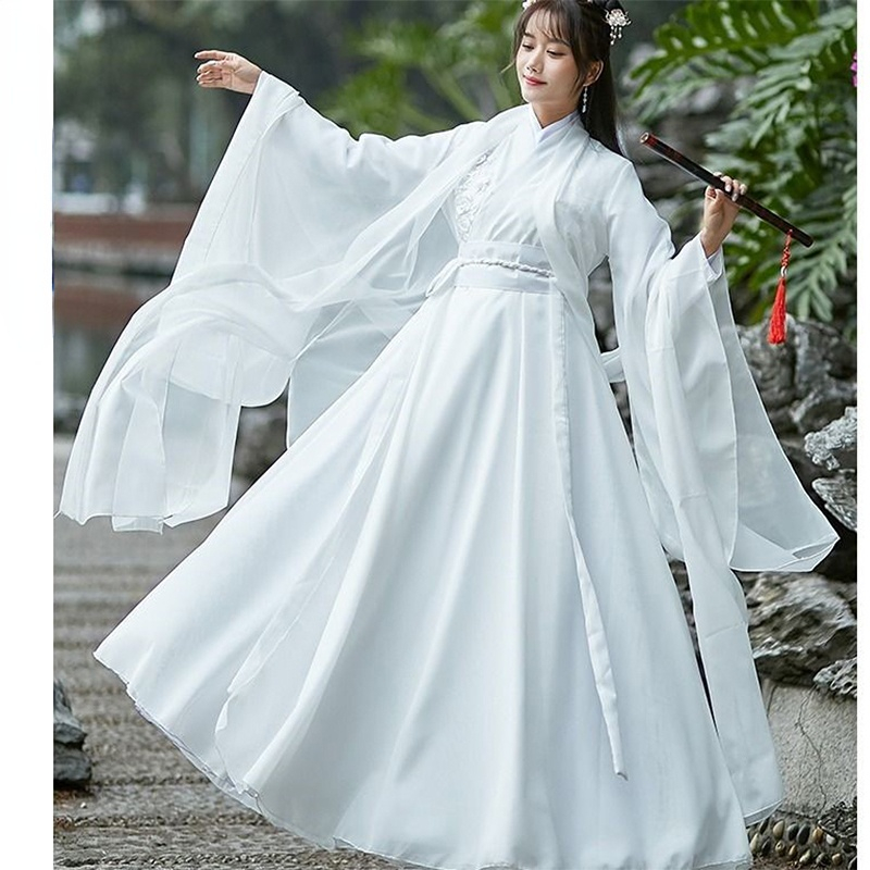 Moderne Hanfu Vrouw Chinese Tr - Hanbok Modern Set recensie en prijs