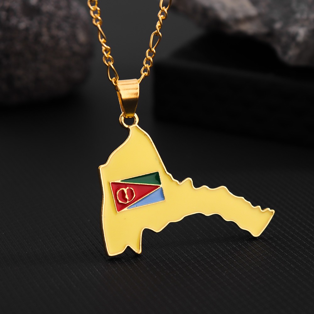 Exquise Eritrea Map Hanger Ket - Men'S Ethnic Fashion Trends recensie en prijs