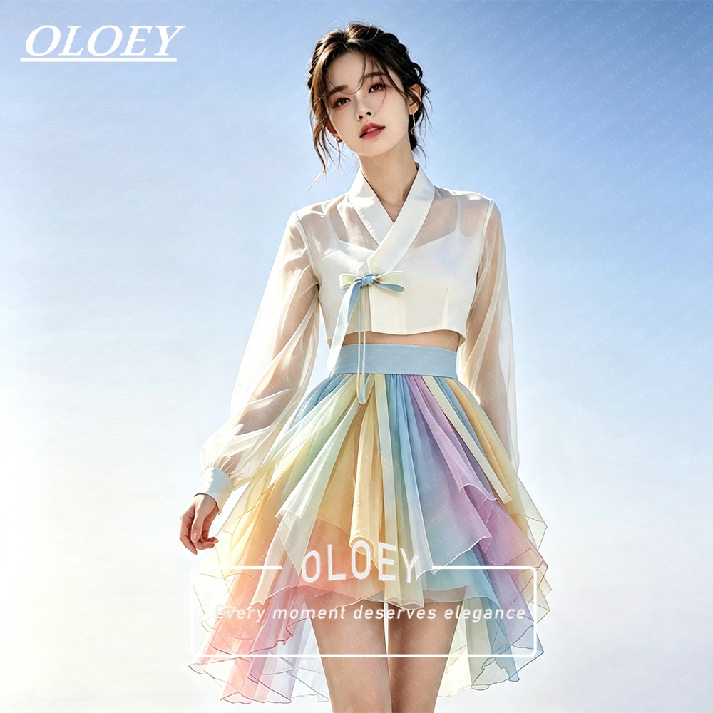 OLOEY Moderne 3-delige korte c - Hanbok Modern Set recensie en prijs
